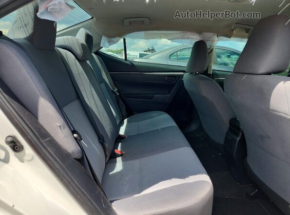 2T1BURHE8GC634254 2016 TOYOTA COROLLA White Widok tylnych siedzeń