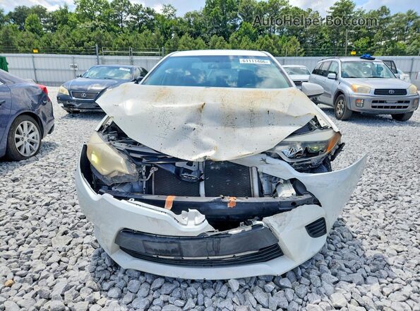 2T1BURHE8GC634254 2016 TOYOTA COROLLA White Widok z przodu