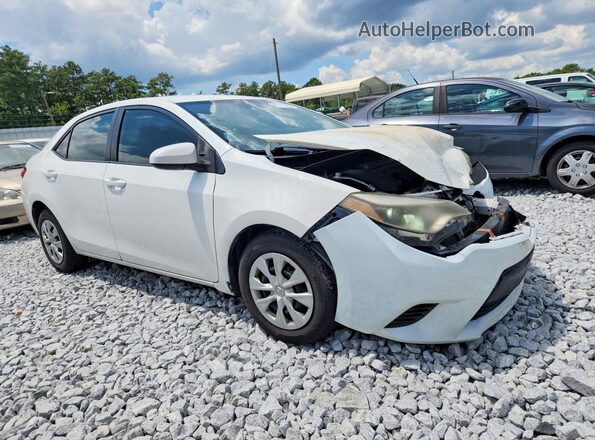 2T1BURHE8GC634254 2016 TOYOTA COROLLA White Przód prawy