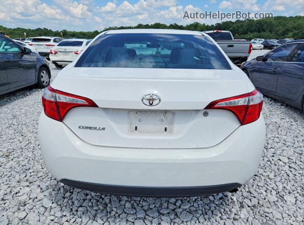 2T1BURHE8GC634254 2016 TOYOTA COROLLA White Widok z tyłu