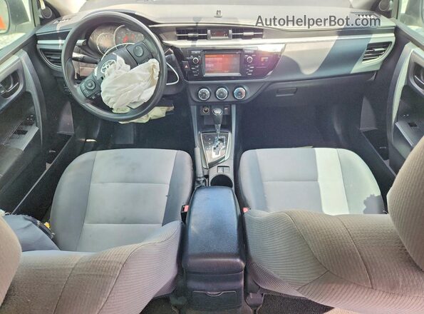 2T1BURHE8GC634254 2016 TOYOTA COROLLA White Widok deski rozdzielczej