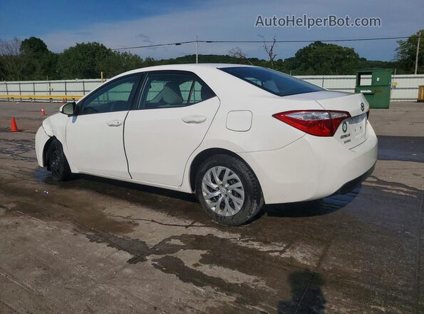 2T1BURHE8GC689836 2016 TOYOTA COROLLA White Задня ліва чверть