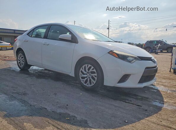 2T1BURHE8GC689836 2016 TOYOTA COROLLA White Передня права чверть