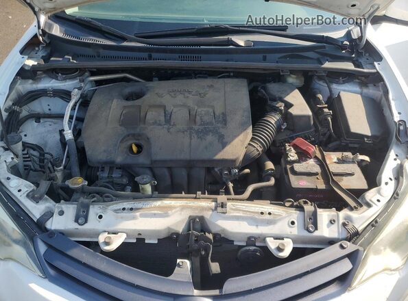 2T1BURHE8GC689836 2016 TOYOTA COROLLA White Вид задньої частини салону