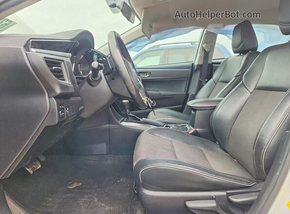2T1BURHE8GC701712 2016 TOYOTA COROLLA White Widok wnętrza z przodu