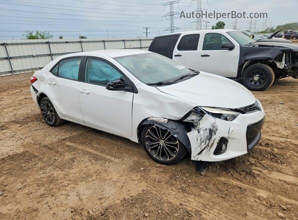 2T1BURHE8GC701712 2016 TOYOTA COROLLA White Przód prawy
