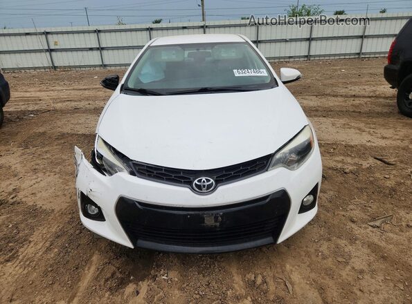 2T1BURHE8GC701712 2016 TOYOTA COROLLA White Widok z przodu