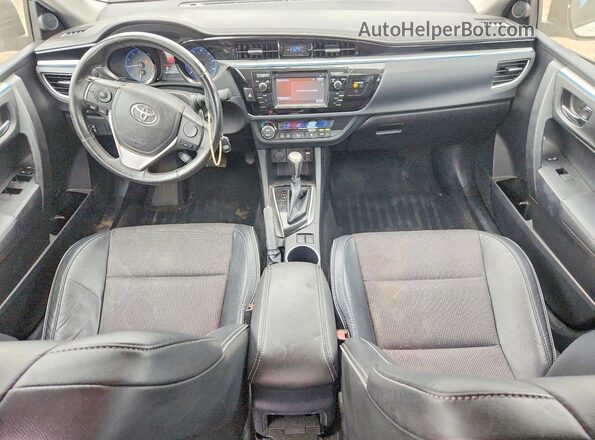2T1BURHE8GC701712 2016 TOYOTA COROLLA White Widok deski rozdzielczej