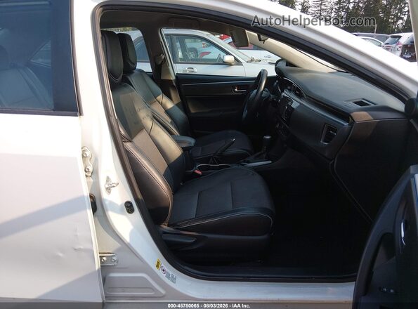 2T1BURHE8GC714279 2016 TOYOTA COROLLA White წინა სალონის ხედი
