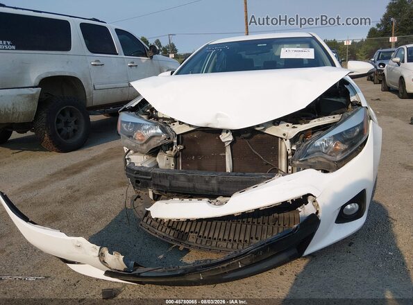 2T1BURHE8GC714279 2016 TOYOTA COROLLA White წინა ხედი