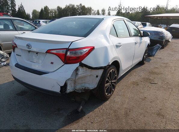 2T1BURHE8GC714279 2016 TOYOTA COROLLA White უკანა მარჯვენა
