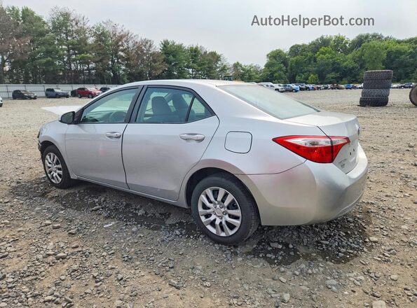 2T1BURHE8GC728859 2016 TOYOTA COROLLA Silver Rear left