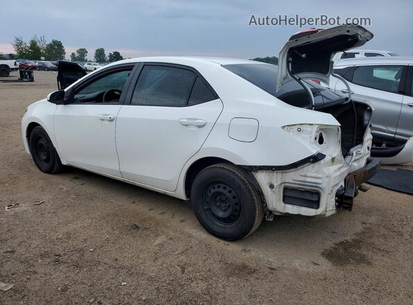 2T1BURHE8GC738551 2016 TOYOTA COROLLA White Задня ліва чверть