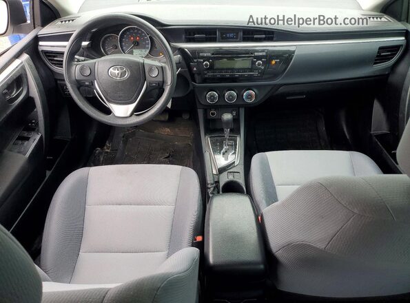 2T1BURHE8GC738551 2016 TOYOTA COROLLA White Вид панелі приладів
