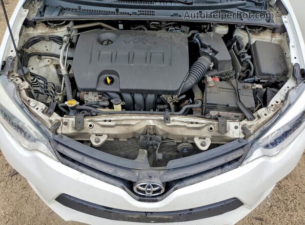 2T1BURHE8GC738551 2016 TOYOTA COROLLA White Вид задньої частини салону