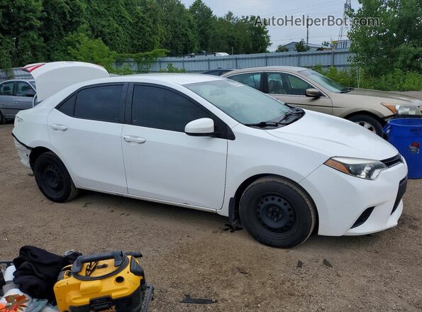 2T1BURHE8GC738551 2016 TOYOTA COROLLA White Передня права чверть