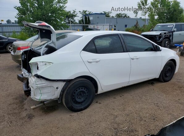 2T1BURHE8GC738551 2016 TOYOTA COROLLA White Задня права чверть