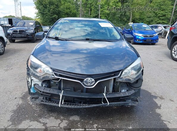 2T1BURHE8GC745936 2016 TOYOTA COROLLA Синий Вид задней части салона