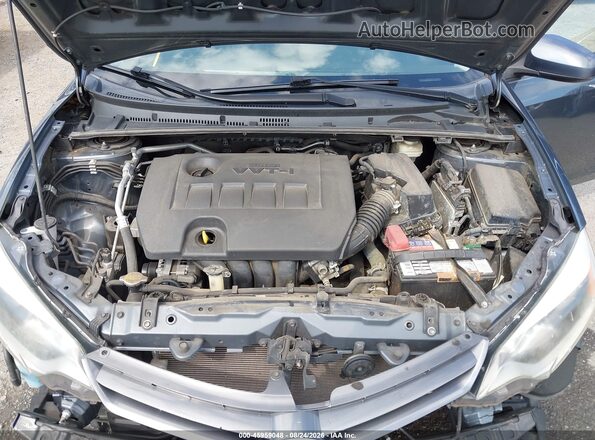 2T1BURHE8GC745936 2016 TOYOTA COROLLA Синий Вид сзади