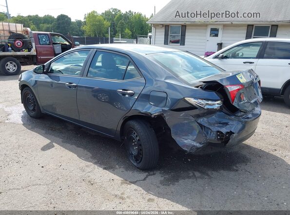 2T1BURHE8GC745936 2016 TOYOTA COROLLA Синий Задняя левая четверть