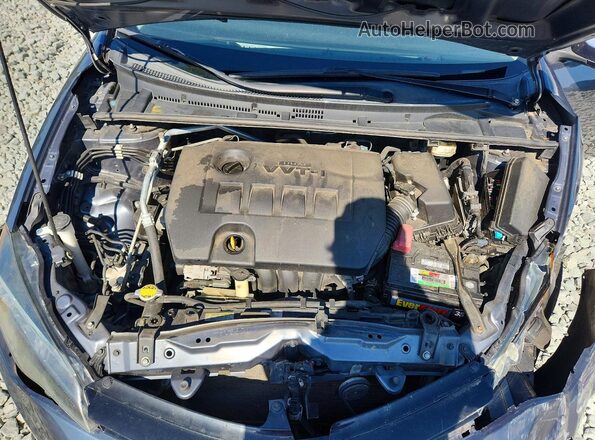 2T1BURHE8HC760633 2017 TOYOTA COROLLA Gray Вид задньої частини салону