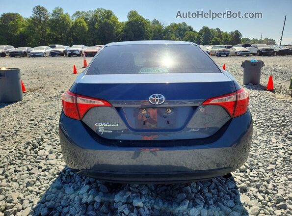 2T1BURHE8HC760633 2017 TOYOTA COROLLA Gray Вид ззаду