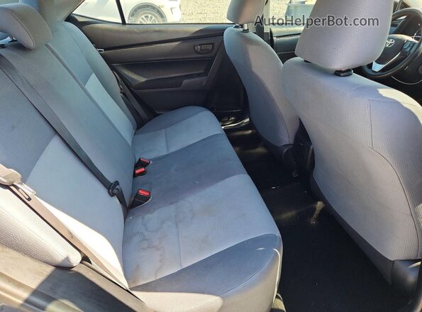 2T1BURHE8HC760633 2017 TOYOTA COROLLA Gray Вид задніх сидінь