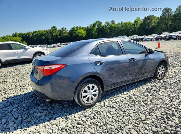 2T1BURHE8HC760633 2017 TOYOTA COROLLA Gray Задня права чверть