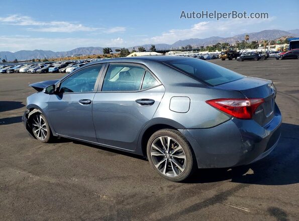 2T1BURHE8HC761832 2017 TOYOTA COROLLA Синий Задняя левая четверть