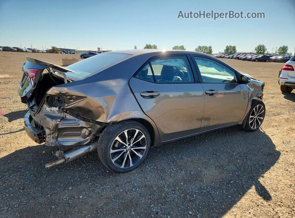 2T1BURHE8HC776220 2017 TOYOTA COROLLA Gray Rear right