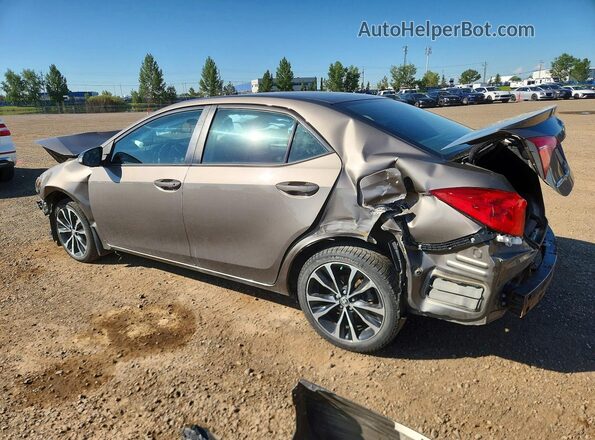 2T1BURHE8HC776220 2017 TOYOTA COROLLA Gray Rear left