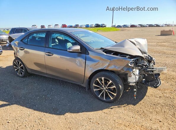 2T1BURHE8HC776220 2017 TOYOTA COROLLA Gray Front right