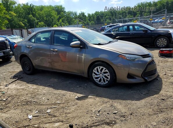 2T1BURHE8HC779991 2017 TOYOTA COROLLA Gray Передня права чверть