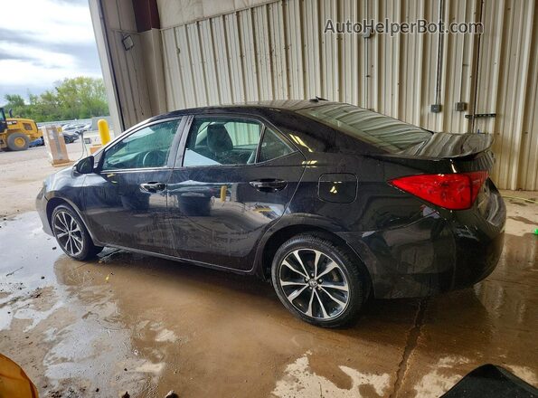 2T1BURHE8HC808261 2017 TOYOTA COROLLA Черный Задняя левая четверть