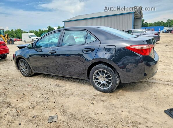 2T1BURHE8HC814707 2017 TOYOTA COROLLA Black Rear left