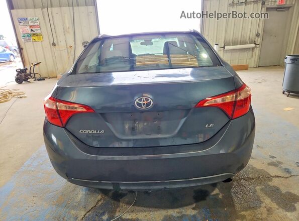 2T1BURHE8HC818921 2017 TOYOTA COROLLA Gray Rear view