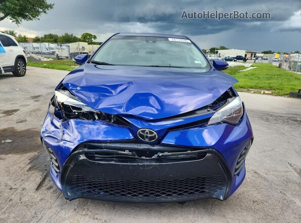 2T1BURHE8HC829997 2017 TOYOTA COROLLA Black წინა ხედი