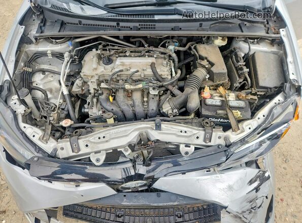 2T1BURHE8HC833533 2017 TOYOTA COROLLA Silver Սալոնի հետևի տեսք