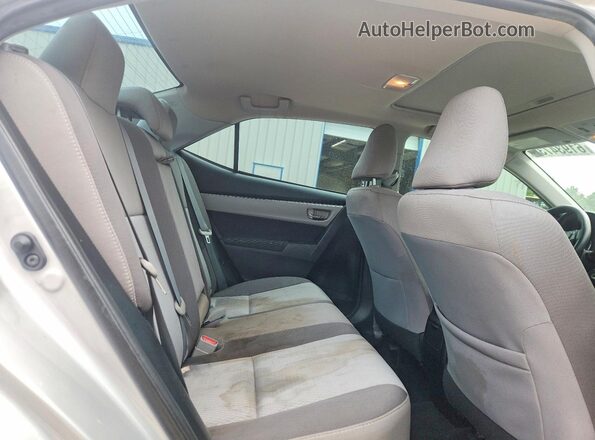 2T1BURHE8HC833533 2017 TOYOTA COROLLA Silver Հետևի նստատեղերի տեսք