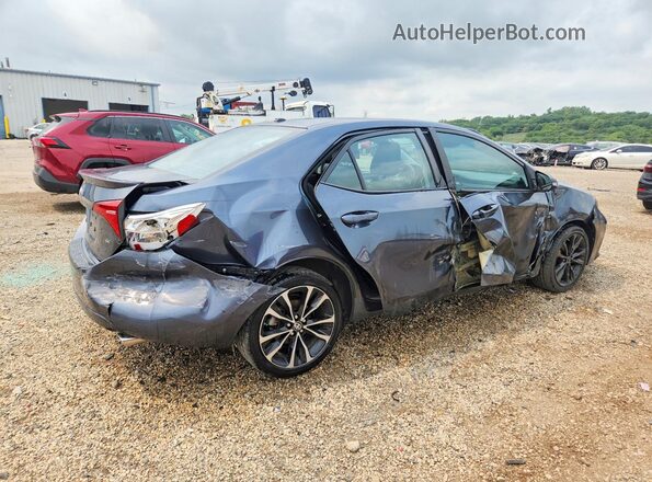 2T1BURHE8HC841308 2017 TOYOTA COROLLA Синий Задняя правая четверть