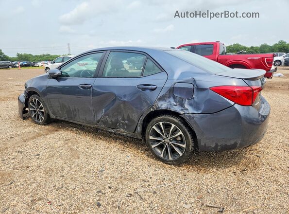 2T1BURHE8HC841308 2017 TOYOTA COROLLA Синий Задняя левая четверть