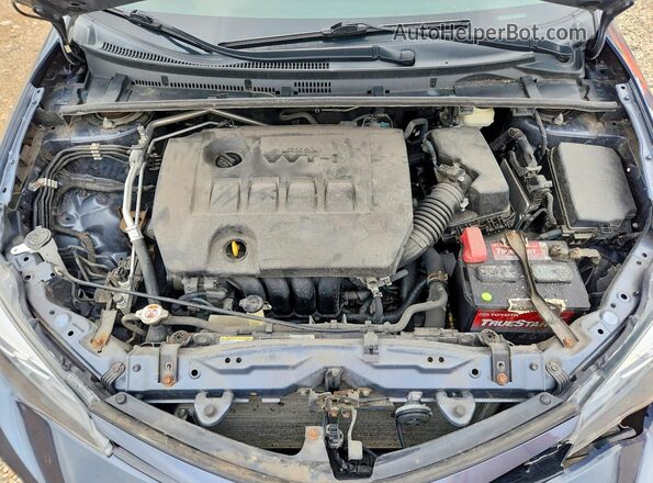2T1BURHE8HC841308 2017 TOYOTA COROLLA Синий Вид задней части салона