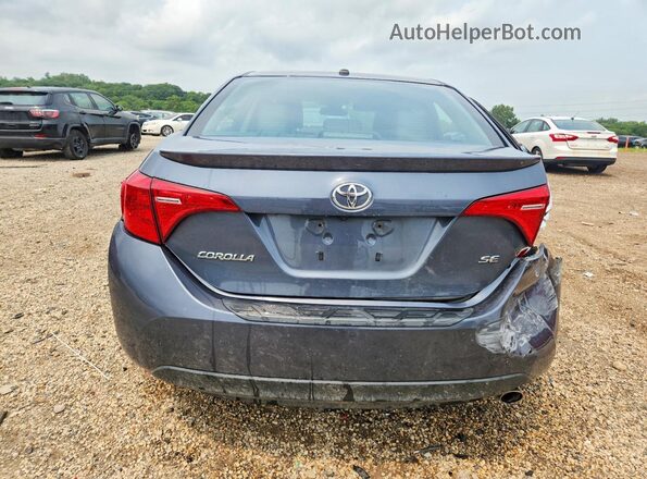 2T1BURHE8HC841308 2017 TOYOTA COROLLA Синий Вид сзади