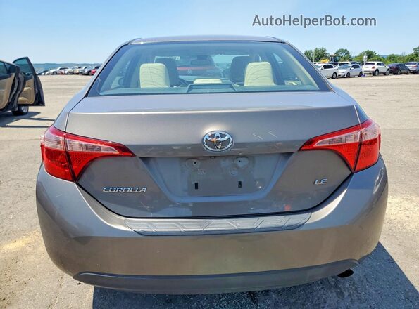 2T1BURHE8HC852440 2017 TOYOTA COROLLA Tan Vista trasera