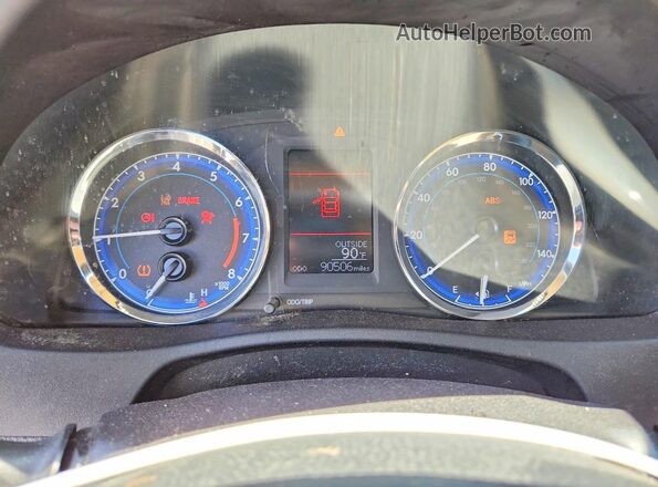 2T1BURHE8HC852440 2017 TOYOTA COROLLA Tan Vista del cuadro de instrumentos
