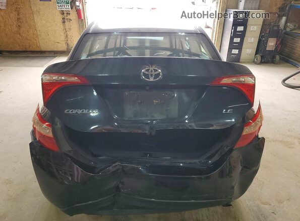 2T1BURHE8HC865866 2017 TOYOTA COROLLA Black Вид ззаду