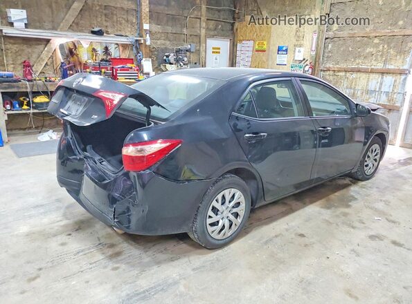 2T1BURHE8HC865866 2017 TOYOTA COROLLA Black Задня права чверть