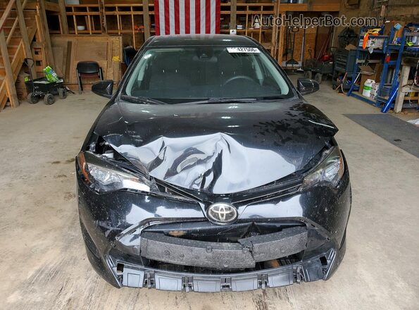 2T1BURHE8HC865866 2017 TOYOTA COROLLA Black Вид спереду