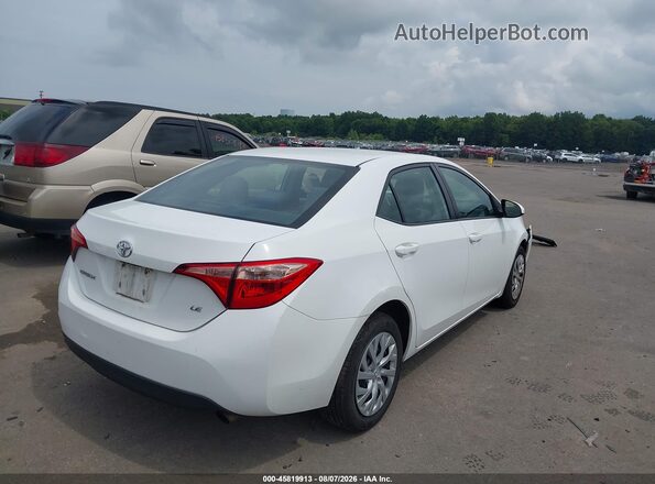 2T1BURHE8HC874034 2017 TOYOTA COROLLA White Tył prawy