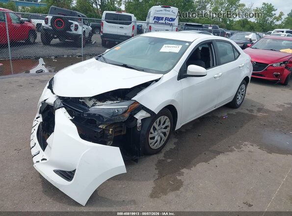 2T1BURHE8HC874034 2017 TOYOTA COROLLA White Przód lewy